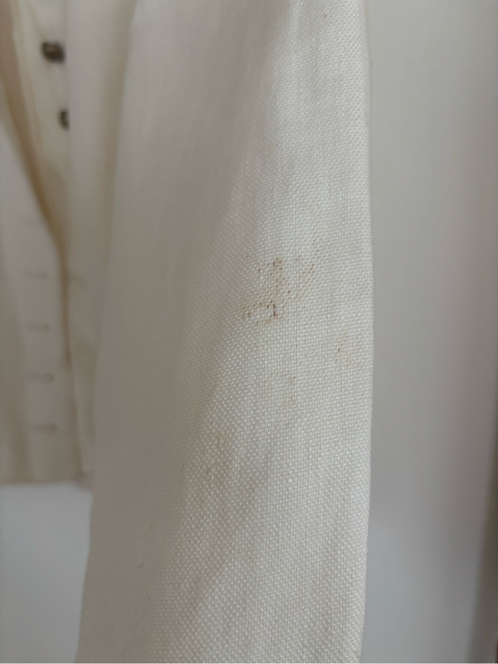 Lauren Ralph Lauren vintage Military inspired linen blazer sz 12 - Picture 8 of 9